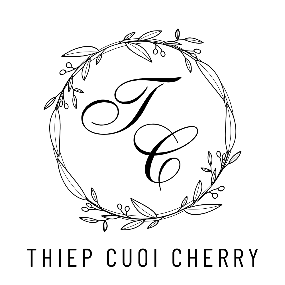 Thiệp Cưới Cherry